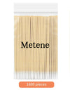 Metene 1600 Pcs Cotton Swabs, 6 Inch Long Ear Buds with Extra Long Wooden Handle Ear Picks for Cleaning, Jewelry, Polishing, Makeup, Dogs